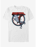 Marvel Deadpool On Unicorn T-Shirt