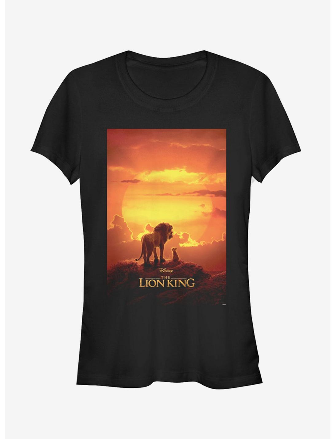 Disney The Lion King 2019 Pride Rock Poster Girls T-Shirt