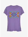 Disney Aladdin 2019 Magic Carpet Panel Print Girls T-Shirt