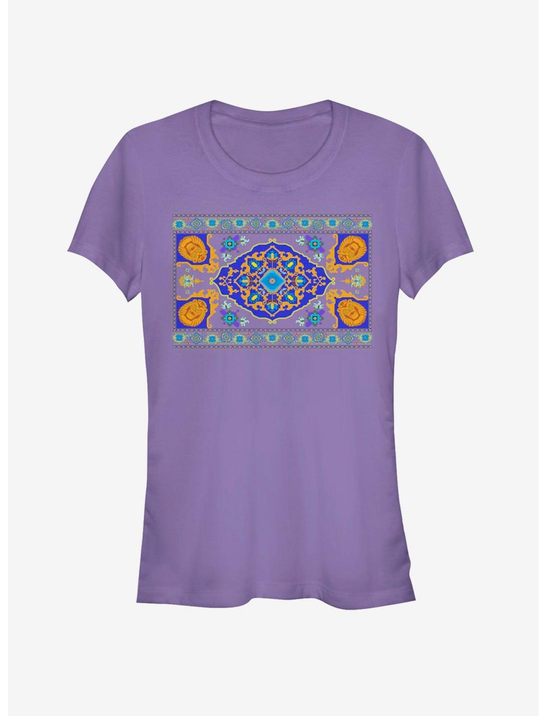 Disney Aladdin 2019 Magic Carpet Panel Print Girls T-Shirt