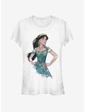 Disney Aladdin 2019 Jasmine Sketch Girls T-Shirt