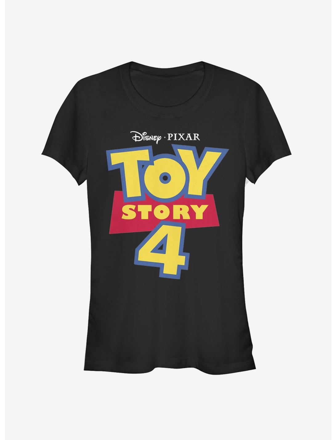 Disney Pixar Toy Story 4 Full Color Logo Girls T-Shirt