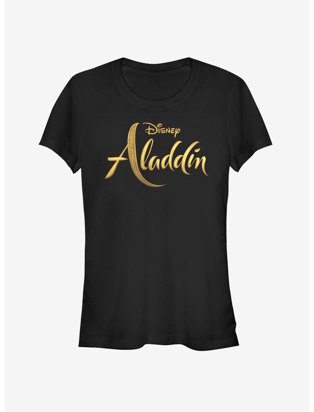 Disney Aladdin 2019 Aladdin Live Action Logo Girls T-Shirt