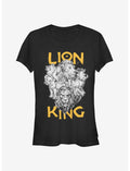 Disney The Lion King 2019 Cast Photo Girls T-Shirt