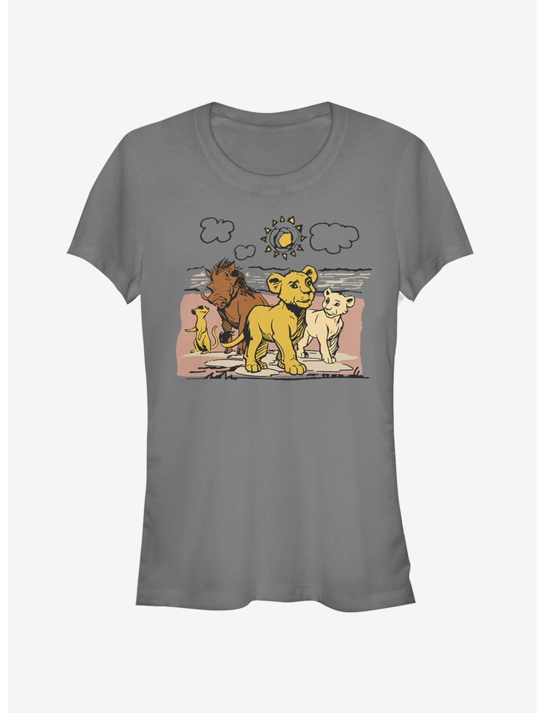 Disney The Lion King 2019 Hakuna Group Girls T-Shirt