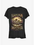 Disney The Lion King 2019 Savanna Poster Girls T-Shirt