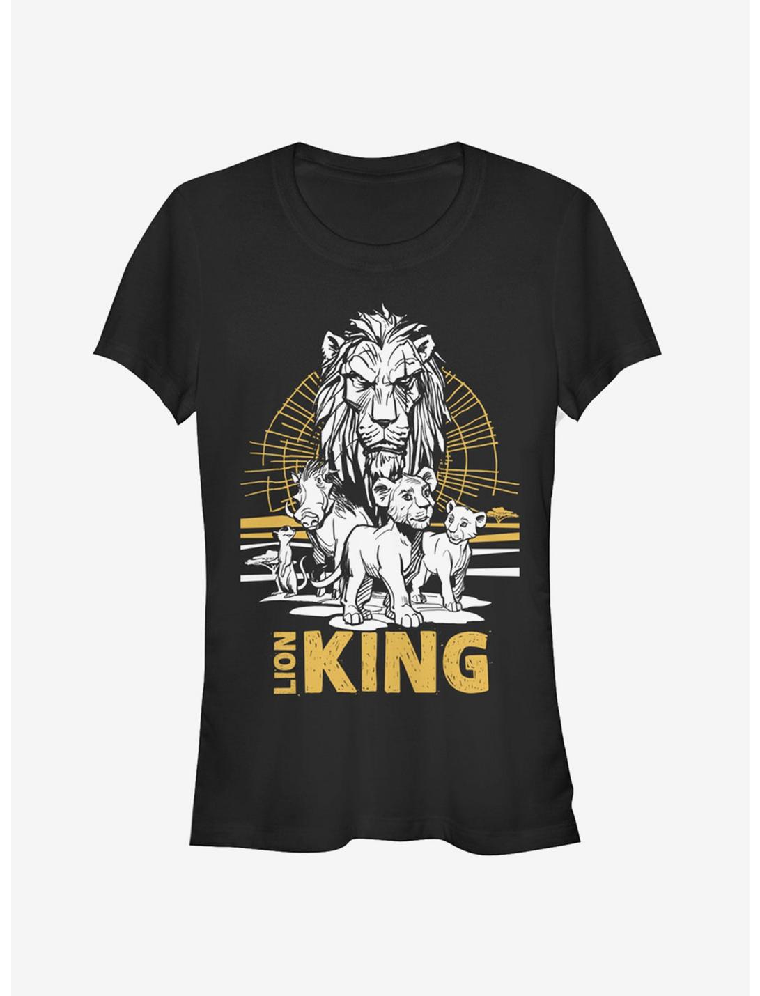 Disney The Lion King 2019 Lion King Group Girls T-Shirt