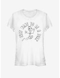 Disney Pixar Toy Story 4 I Don't Belong Girls White T-Shirt