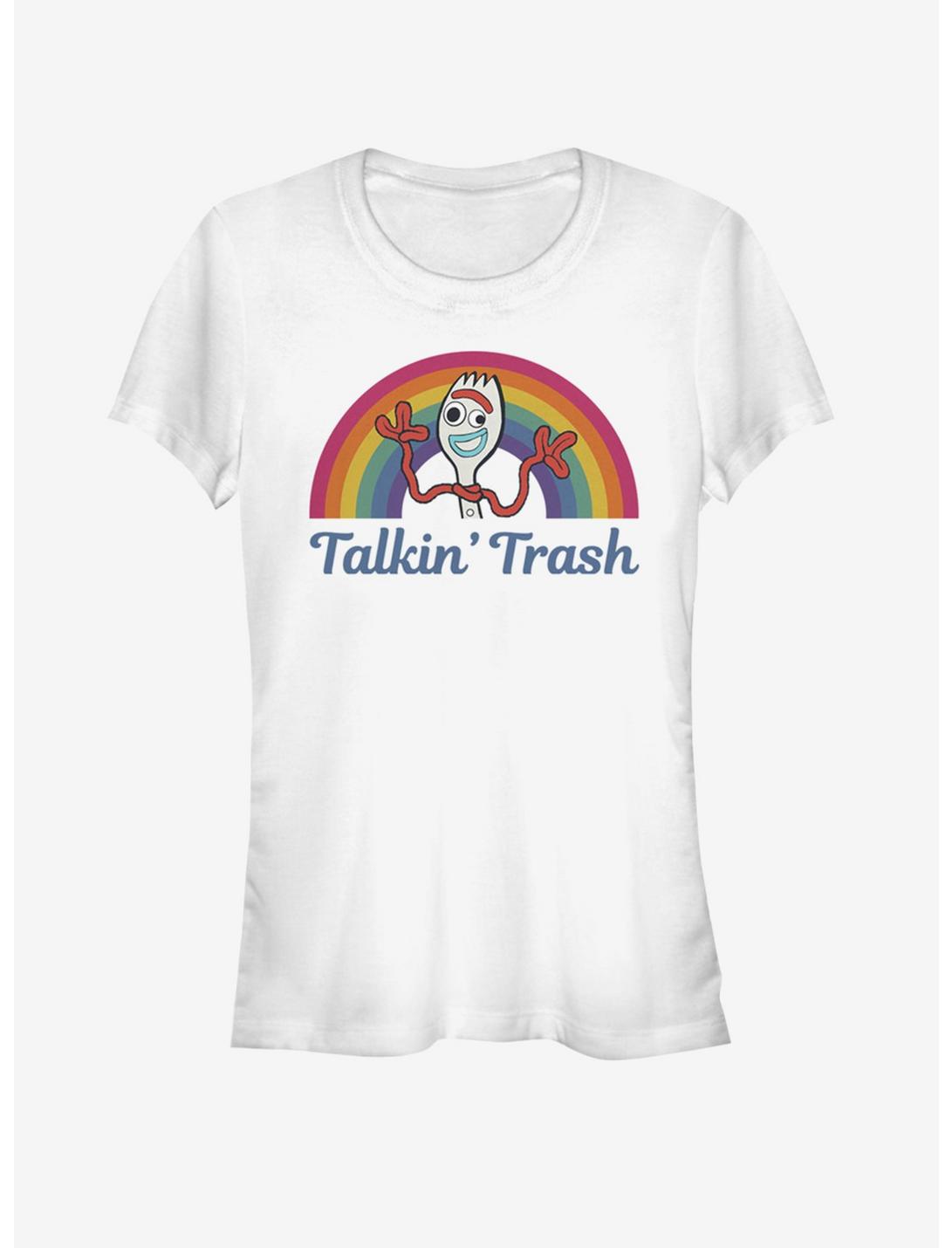 Disney Pixar Toy Story 4 Talkin' Trash Girls White T-Shirt
