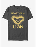 Disney The Lion King 2019 Lion Heart Charcoal Grey T-Shirt