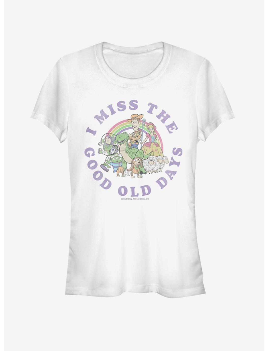 Disney Pixar Toy Story 4 Good Old Days Girls White T-Shirt
