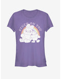 Disney Pixar Toy Story 4 Rainbow Pals Girls Purple T-Shirt