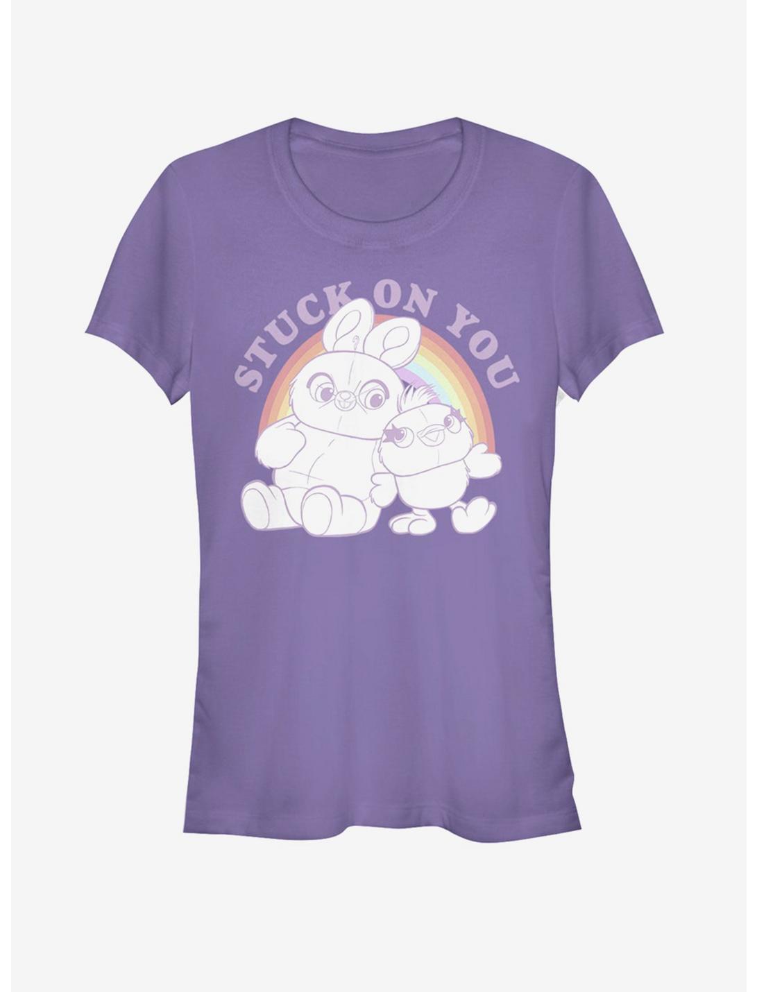 Disney Pixar Toy Story 4 Rainbow Pals Girls Purple T-Shirt