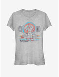 Disney Pixar Toy Story 4 Ride 4 Lyfe Girls Heathered T-Shirt
