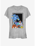 Disney Aladdin Poster in the Lamp Girls T-Shirt