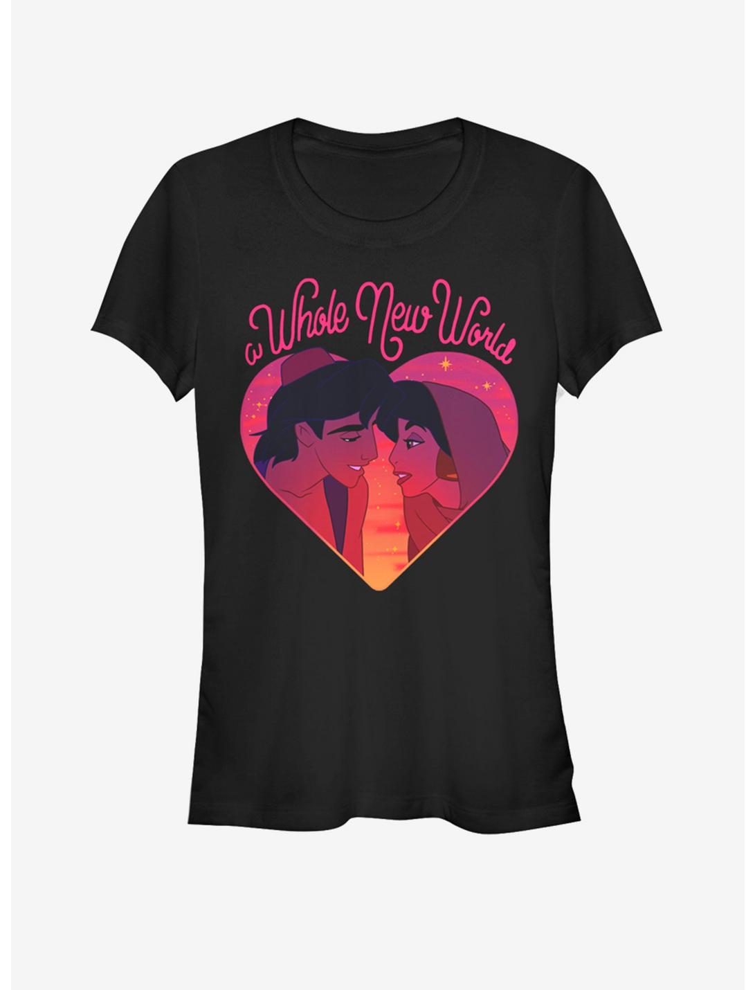 Disney Aladdin & Jasmine A Whole New Love Girls T-Shirt