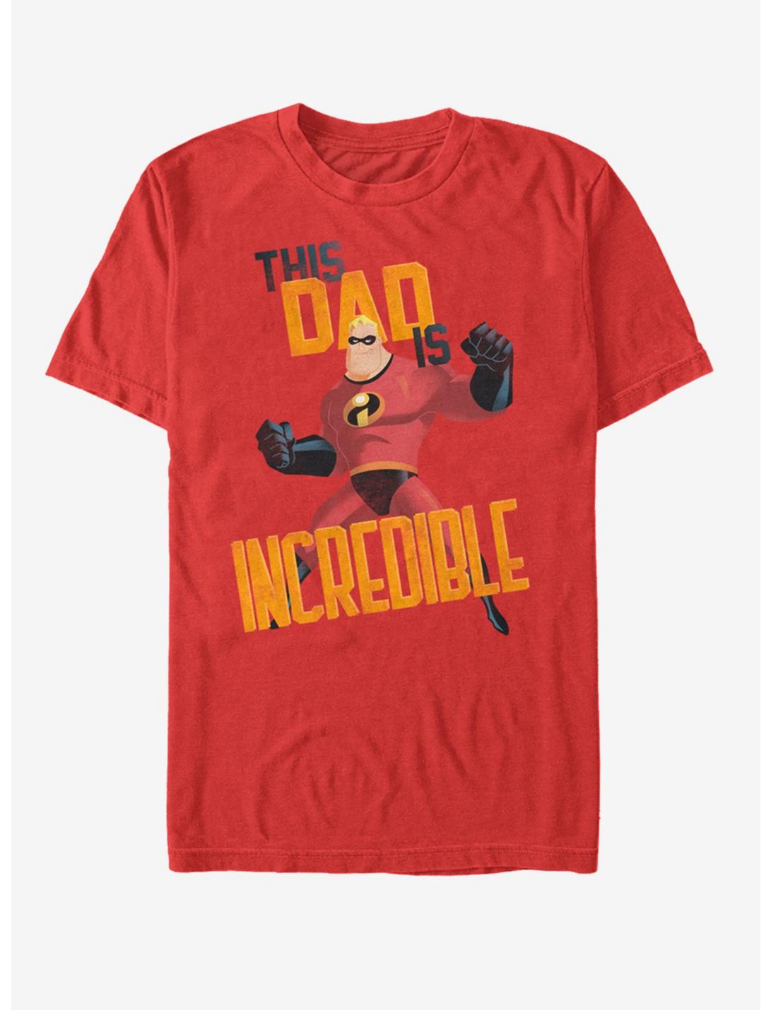 Disney Pixar The Incredibles This Dad Is Incredible T-Shirt