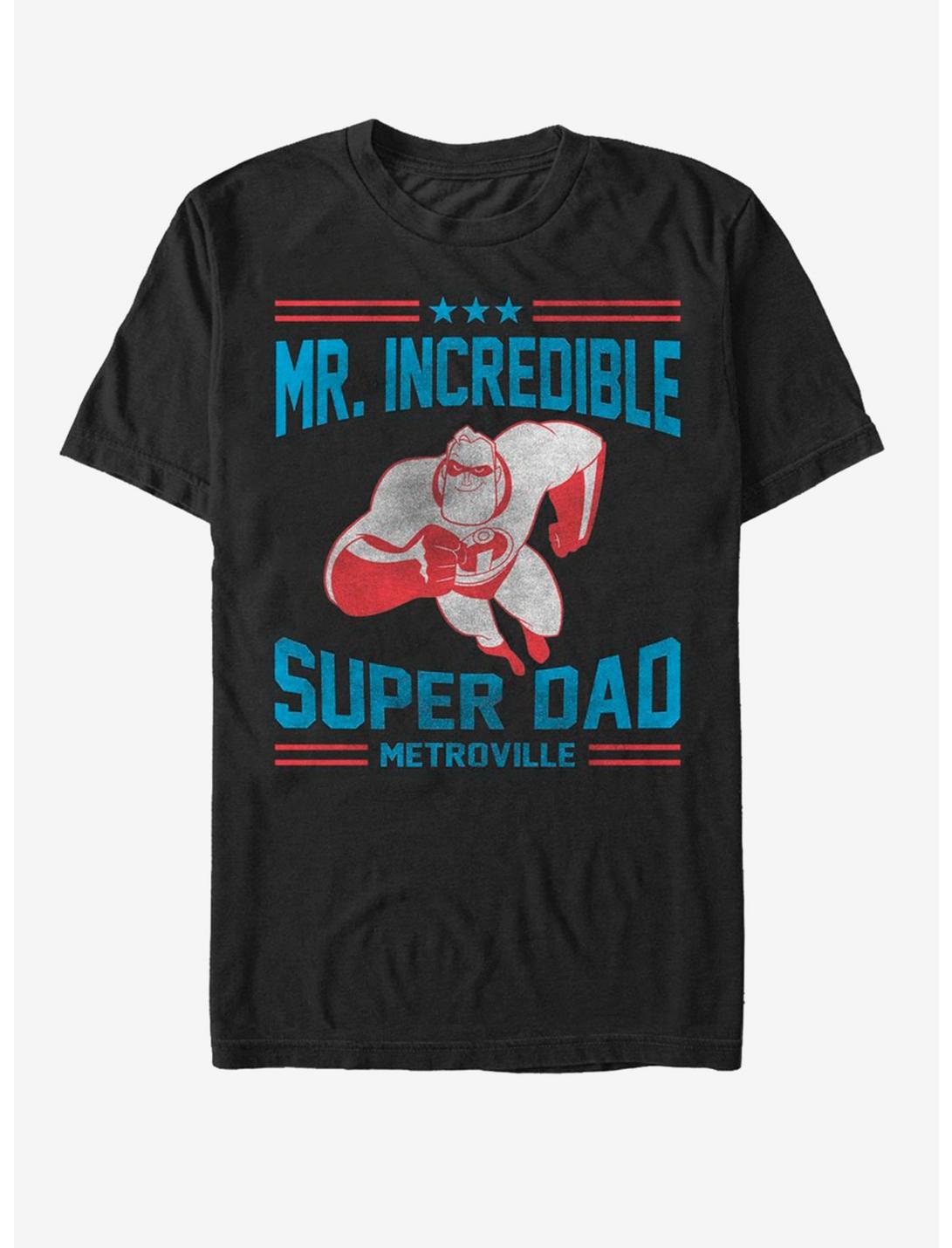 Disney Pixar The Incredibles Athletic Super Dad T-Shirt