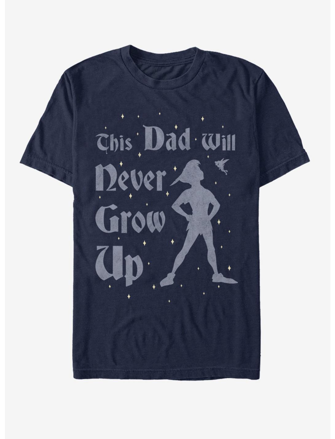 Disney Tinker Bell This Dad Will Never Grow Up T-Shirt