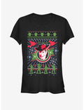 Disney Pixar Toy Story Winter Stitches Girls T-Shirt
