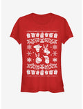 Disney Pixar Toy Story Sweater Story Girls T-Shirt