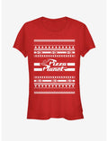Disney Pixar Toy Story Pizza Planet Ugly Sweater Girls T-Shirt