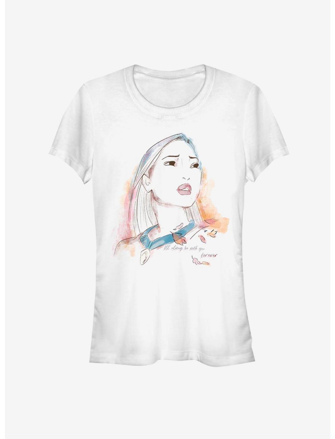 Disney Pocahontas Watercolor Pocahontas Girls T-Shirt