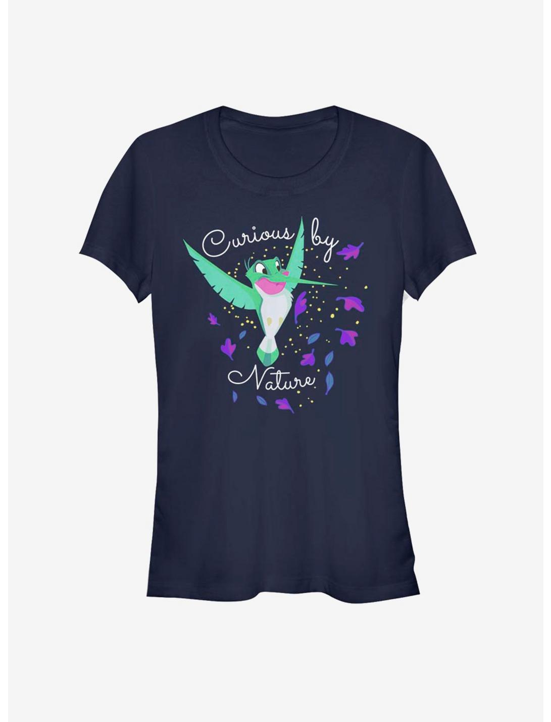 Disney Pocahontas Curious By Nature Girls T-Shirt