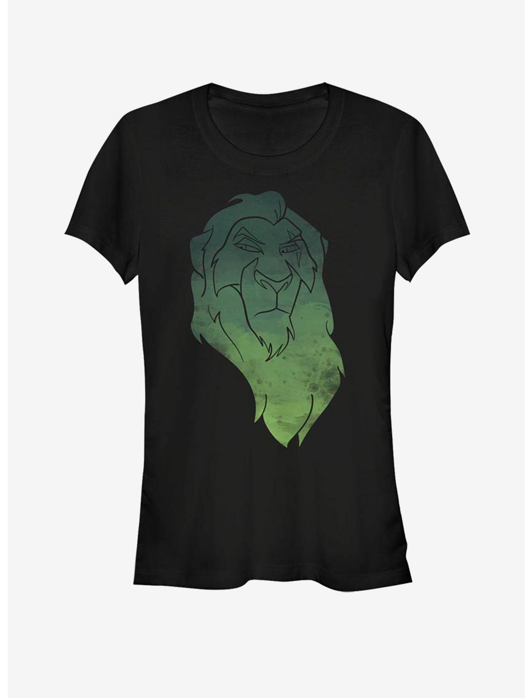 Disney The Lion King Watercolor Scar Girls T-Shirt