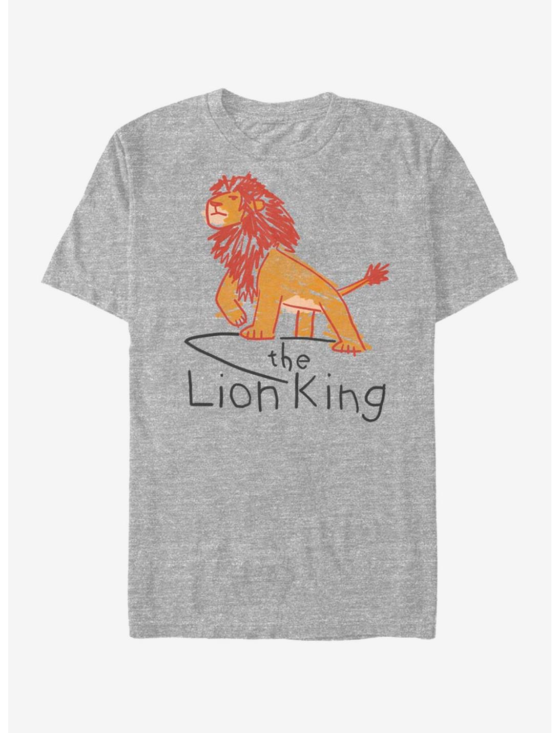Disney The Lion King Scribble King T-Shirt