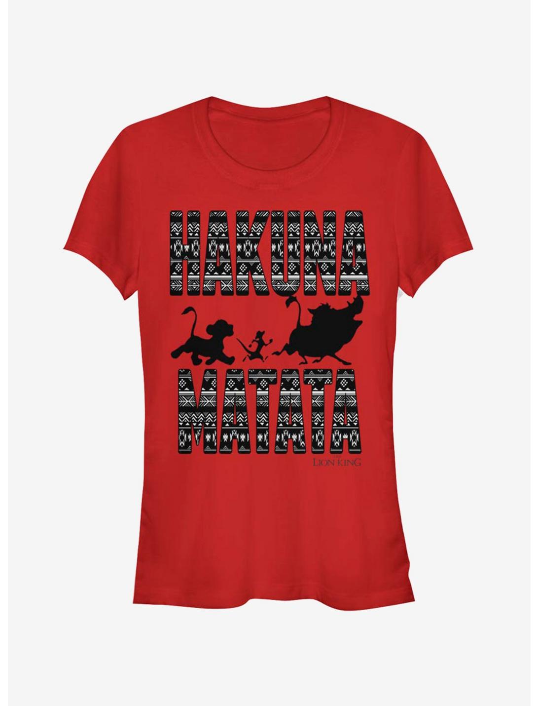 Disney The Lion King Hakuna Print Girls T-Shirt