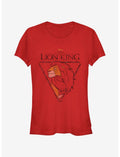 Disney The Lion King Knockout King Girls T-Shirt