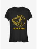 Disney The Lion King Stamp Girls T-Shirt