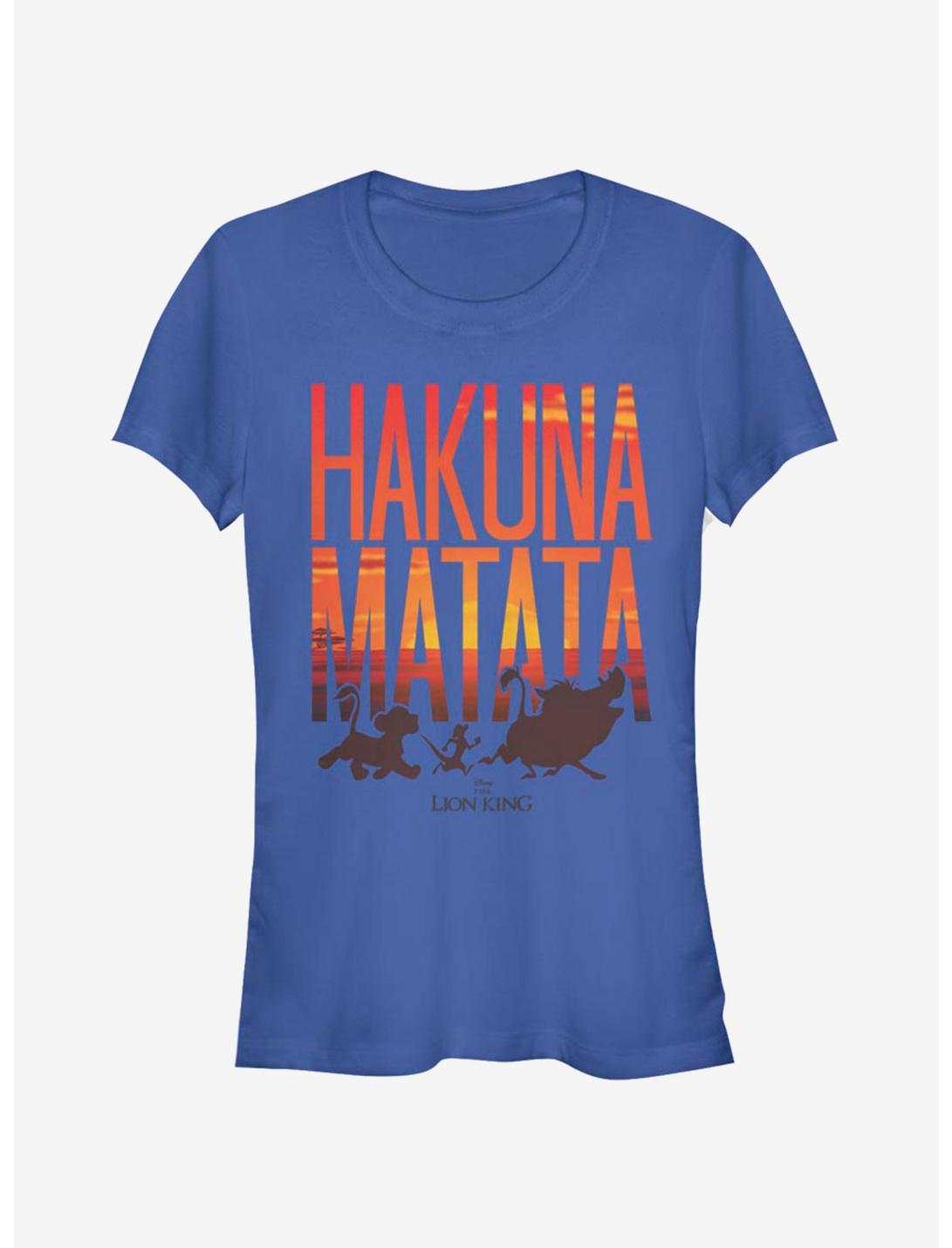 Disney The Lion King Sunset Matata Girls T-Shirt