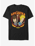 Beavis And Butthead Rock Heads T-Shirt