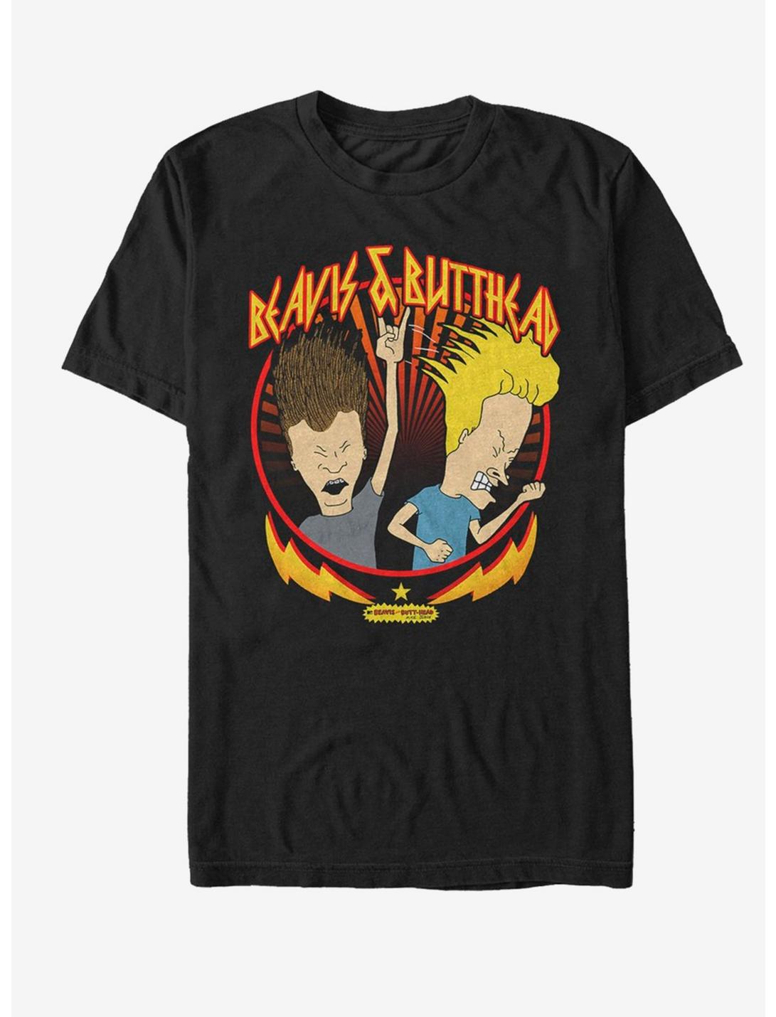 Beavis And Butthead Rock Heads T-Shirt