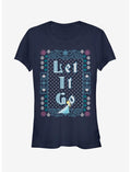 Disney Frozen Let It Go Ugly Sweater Girls T-Shirt