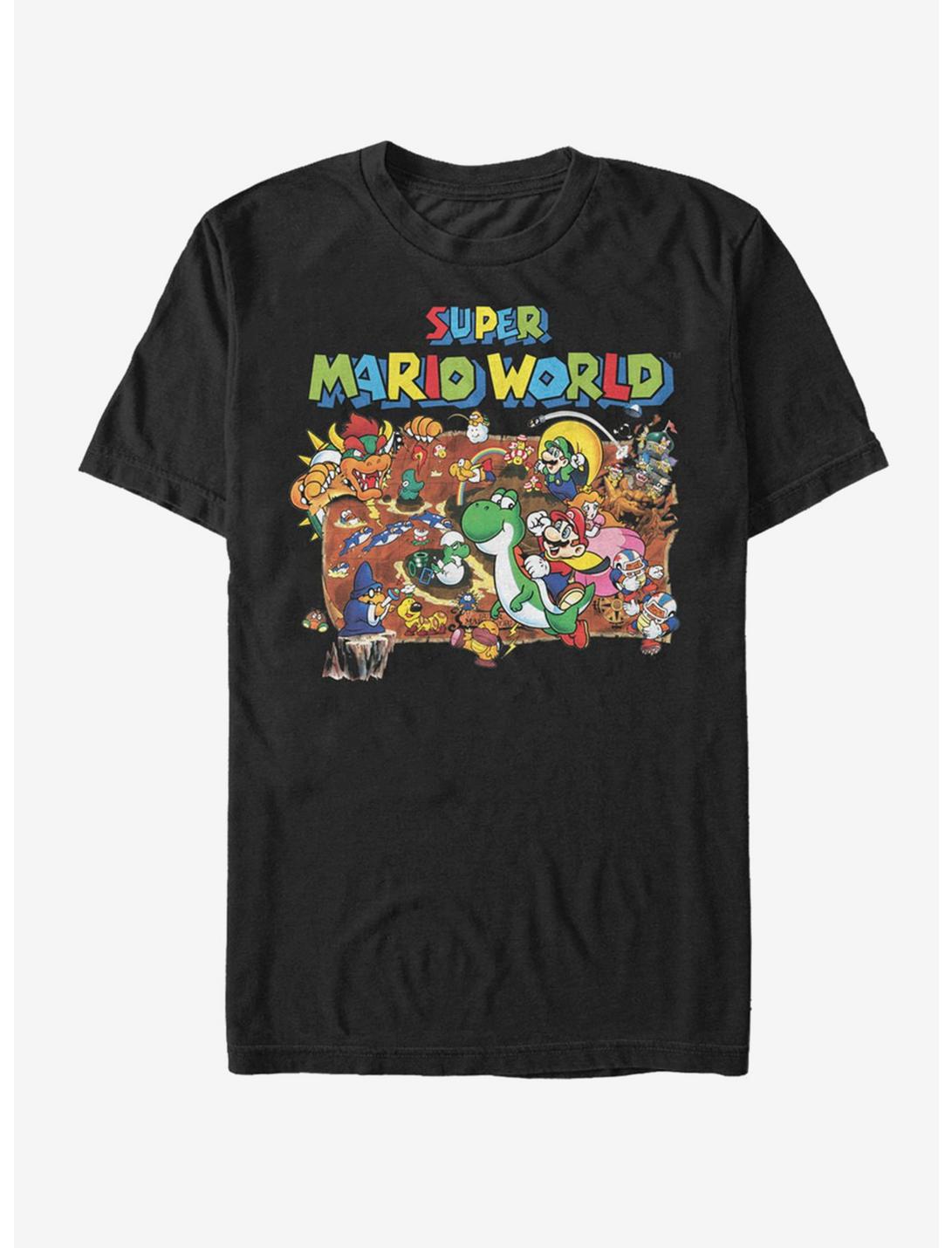 Nintendo Mario World Map T-Shirt