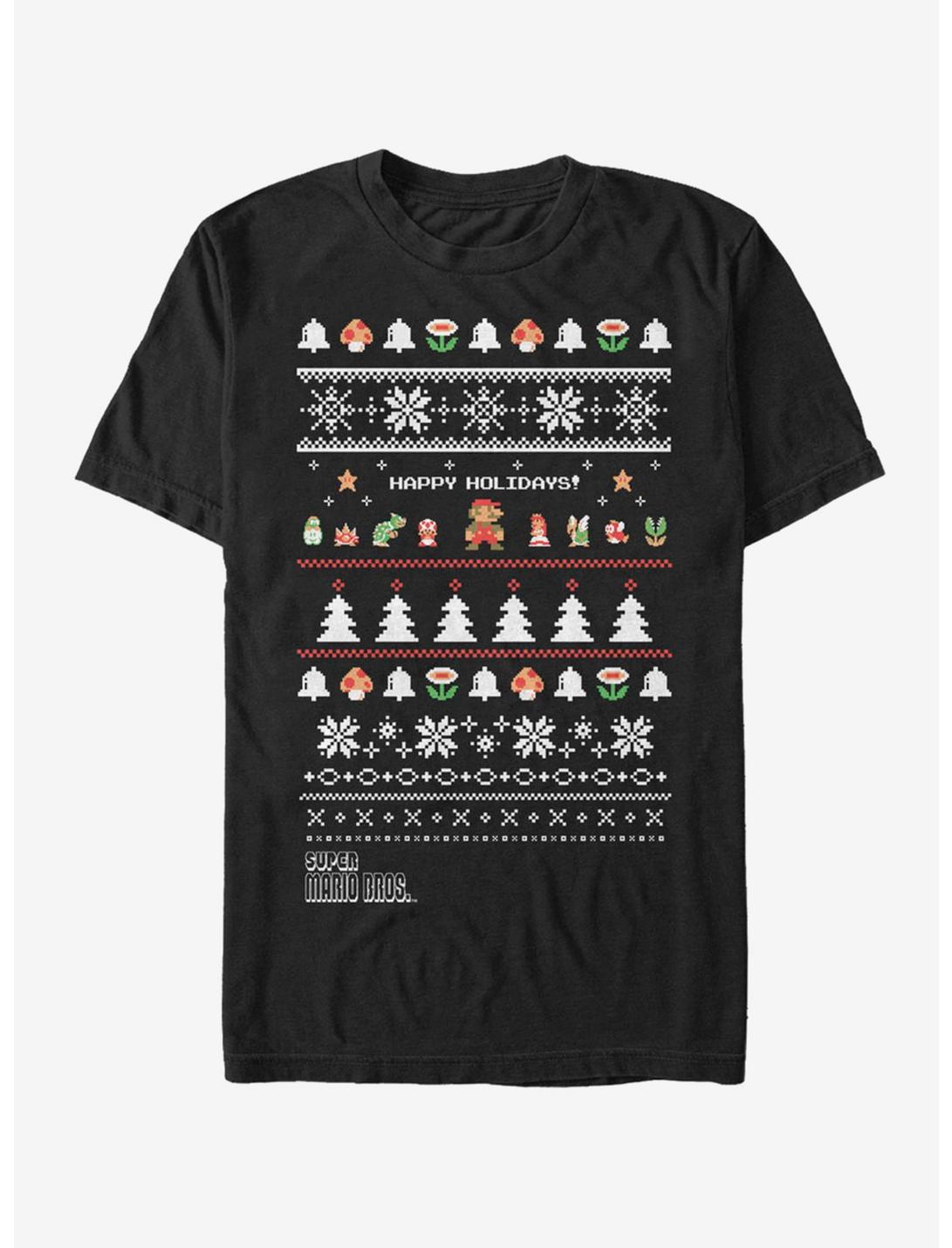 Nintendo Characters Holiday T-Shirt