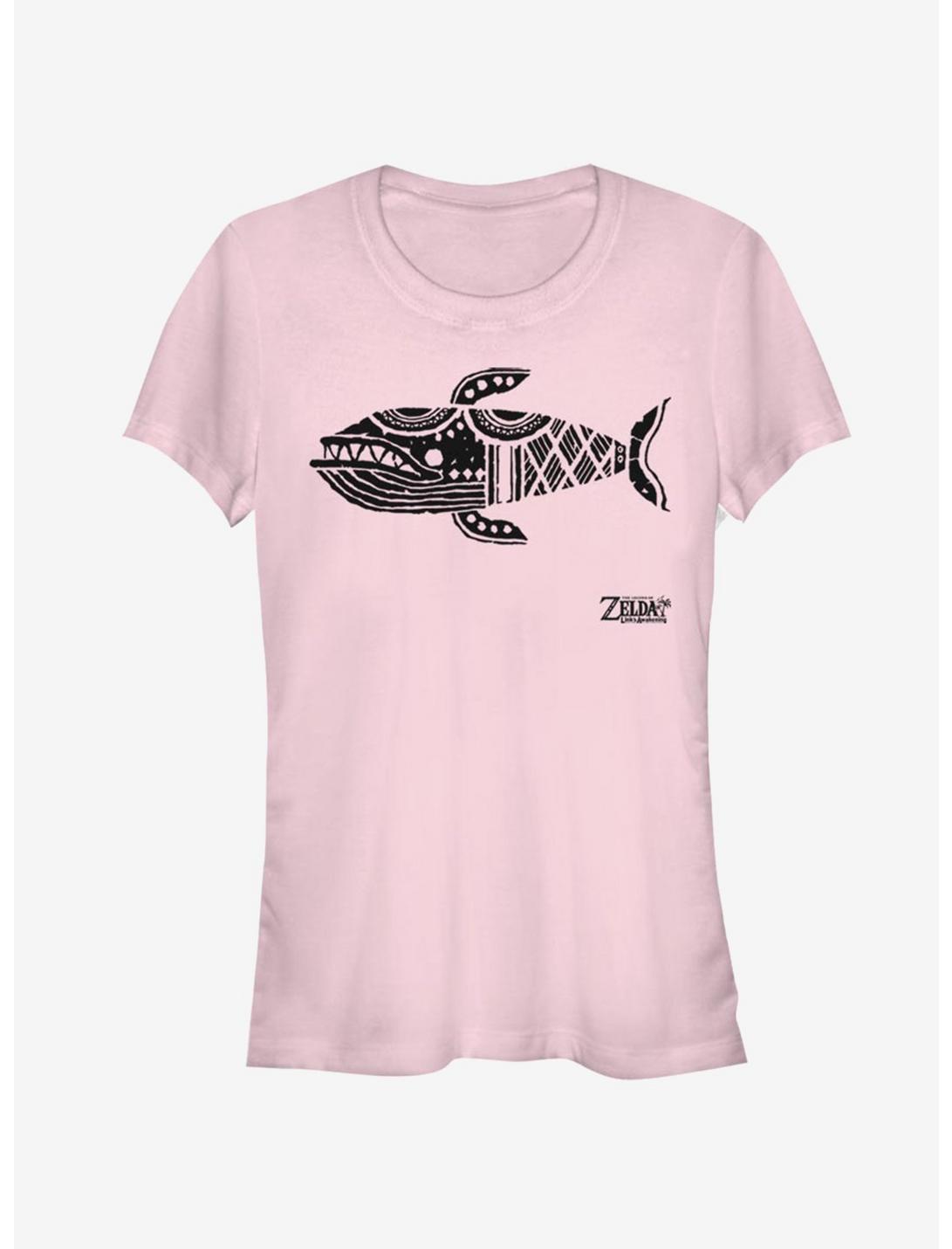 Nintendo The Legend of Zelda: Link's Awakening Wale Glyph Girls T-Shirt