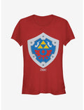 Nintendo The Legend of Zelda: Link's Awakening Hylian Shield Girls T-Shirt
