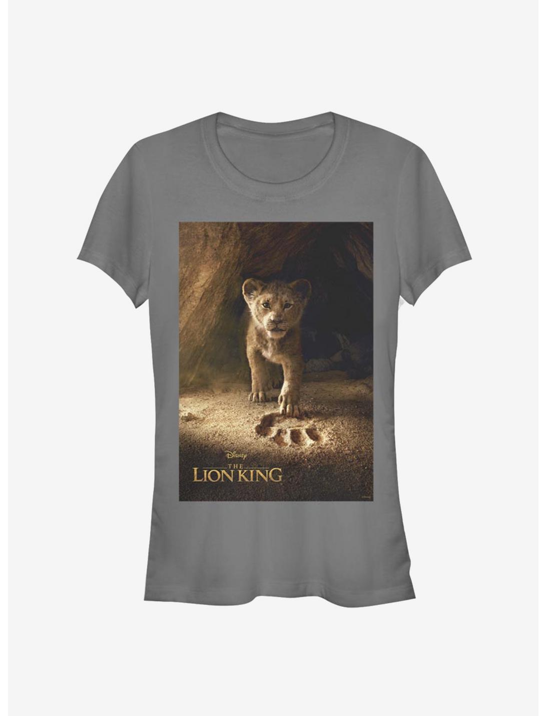 Disney The Lion King 2019 Simba Poster Girls White T-Shirt