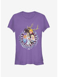 Disney Frozen Wreath Group Girls T-Shirt