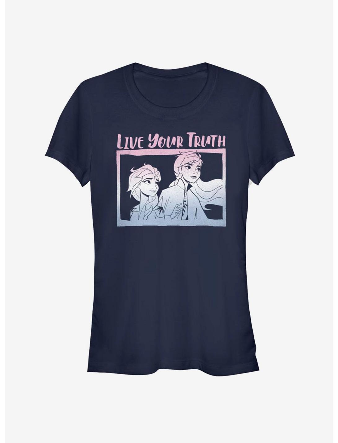 Disney Frozen 2 Live Your Trugh Girls T-Shirt