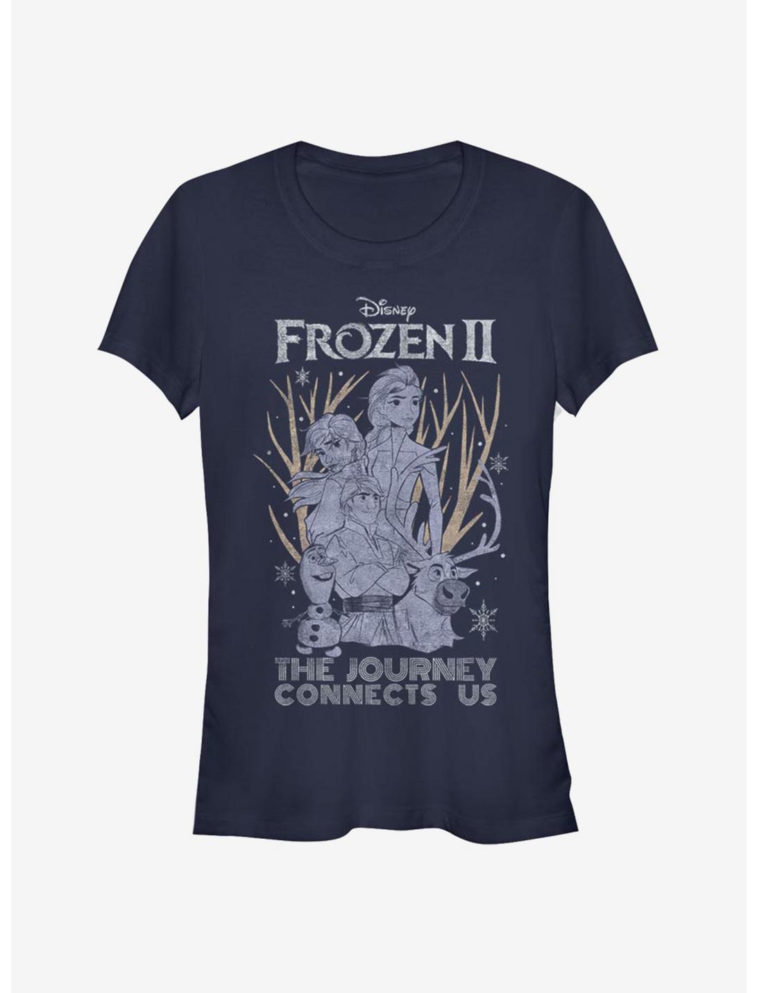 Disney Frozen 2 Sketchy Group Girls T-Shirt