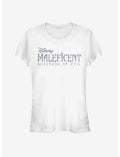 Disney Maleficent: Mistress Of Evil Movie Title Girls T-Shirt