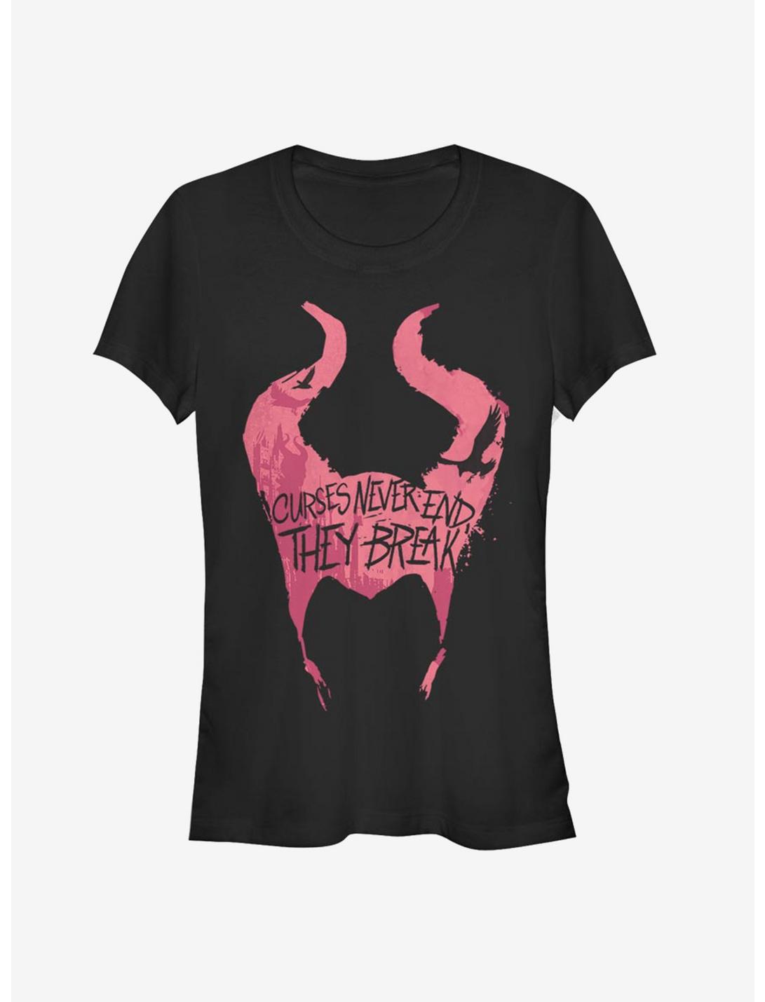 Disney Maleficent: Mistress Of Evil Curses Break Girls T-Shirt