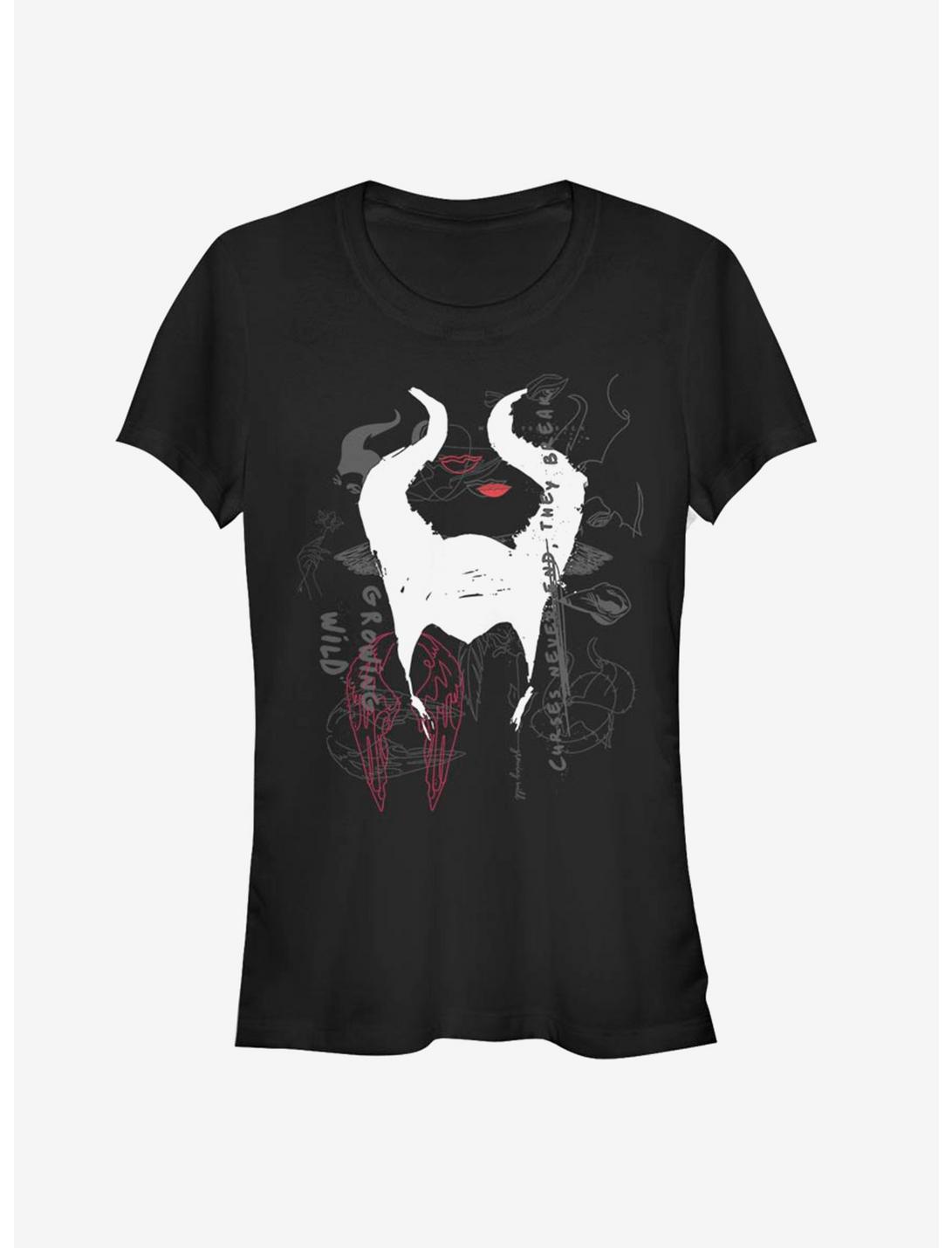 Disney Maleficent: Mistress Of Evil Collage Girls T-Shirt
