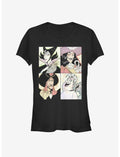 Disney Villains Maleficent Anime Villains Girls T-Shirt