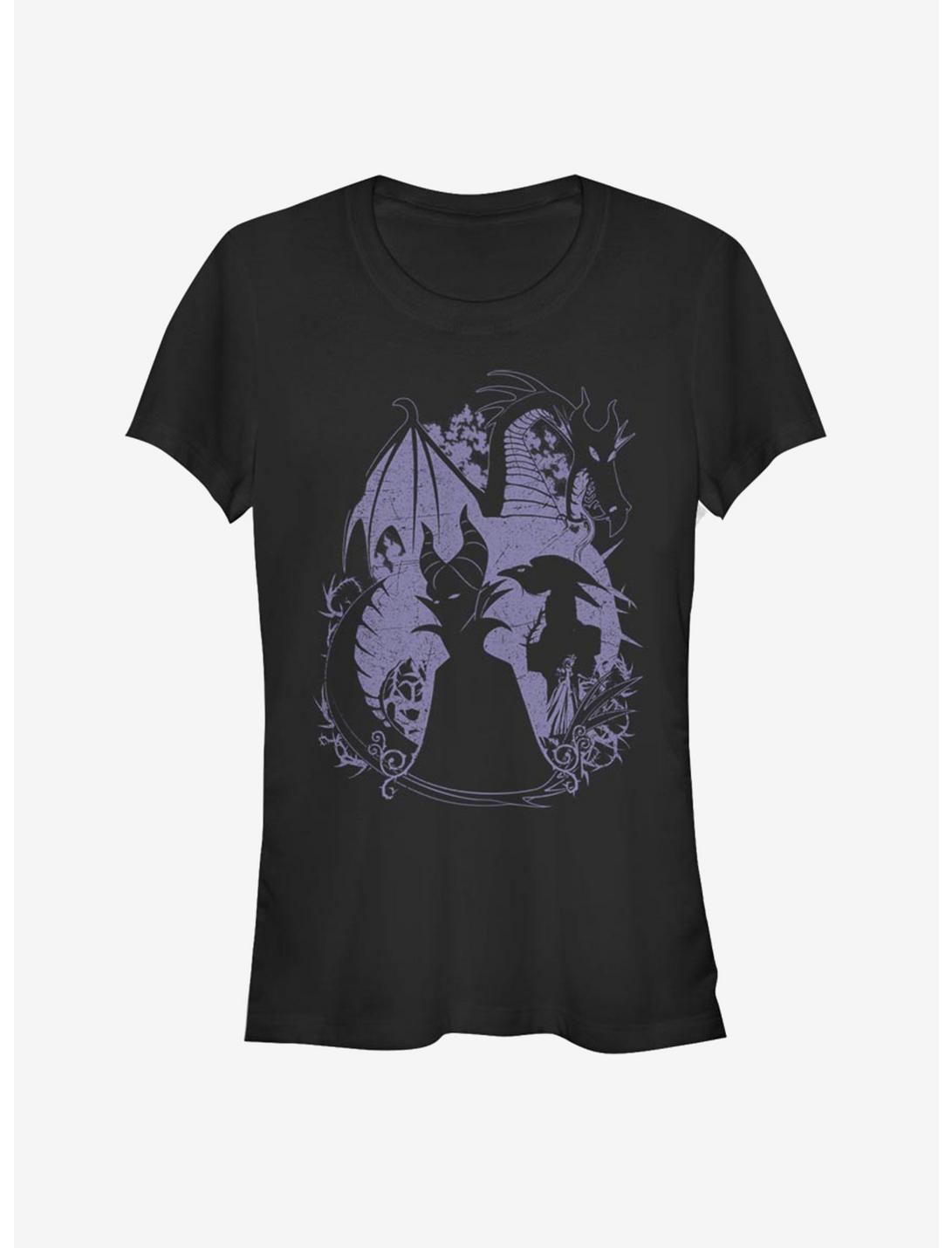 Disney Villains Maleficent Bone Heart Girls T-Shirt